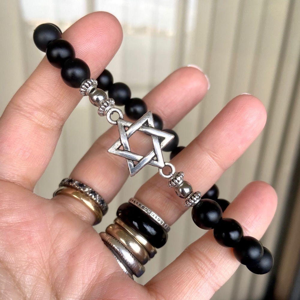 Men or women matte onyx & David’s star_5